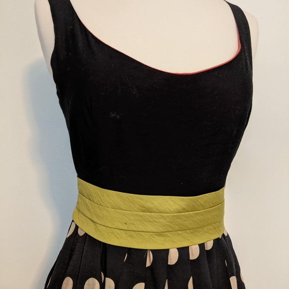 Anthropologie Corey Lynn Calter Polka Dot Dress - Picture 3 of 6